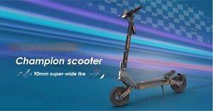 Trottinette G4 2026 avec pneus de 10 pouces, freins doubles, pliable, étanche, batterie 20 Ah, pour trajets urbains et la dernière mile, avec mise à niveau avant - Product Image 5