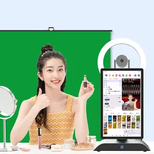 Sexy phát sóng trực tiếp máy dọc thông minh trực tuyến phát sóng thiết bị trực tiếp tương tác màn hình quảng cáo hiển thị - Product Image 2