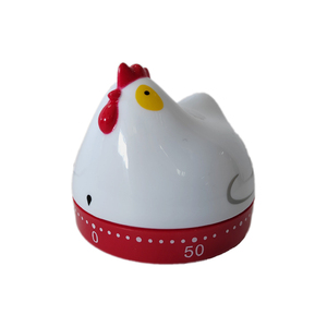 Minuteur de cuisine mécanique en plastique écologique Little Chick, compte à rebours de 60 minutes pour la cuisson - Product Image 1