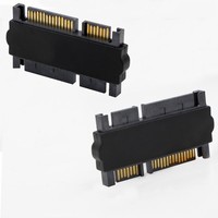 Adaptador SATA G-karve, Cable de Extensión SATA de 22 Pines Macho a Macho, SATA de 7+15 Pines Electrónico