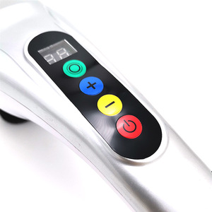 Mini Elektrische Draadloze Oplaadbare Vibrerende Handheld Back Full Body Massager Met Warmte Voor Atleten Diep Weefsel Chiropractie - Product Image 4