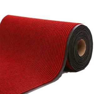 Graceline OEM Rib Carpet Top Stripe Mat Roll With Edge Floor Carpet