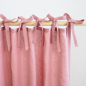 <span class=keywords><strong>Tende</strong></span> in lino in stile Ins, semplice soggiorno e camera da letto a bovindo Semi-ombreggiatura, protezione solare e <span class=keywords><strong>tende</strong></span> parasole - Product Image 6