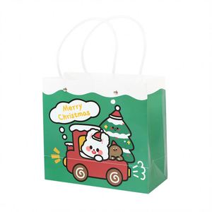 Bolsa de Regalo Navideña Multifuncional para Niños, Elegante Bolsa de Almacenamiento de PP, Idea de Regalo Perfecta para las Fiestas, Bolsa de Embalaje de Plástico - Product Image 1