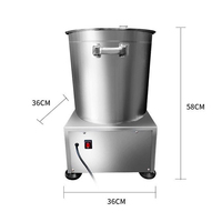 Pengering sayur, Salad buah sayur Stainless Steel pengering buah dehidrator Spinner Salad