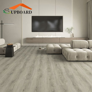 Planches de sol en vinyle SPC durables, grain de <span class=keywords><strong>bois</strong></span> réaliste, imperméables, résistantes à l'usure, noyau rigide, système de pose par clic, <span class=keywords><strong>rénovation</strong></span> de la maison - Product Image 1