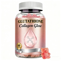 Marque privée Blanchiment de la peau Gommes à la vitamine C Glutathion Collagène Gommes au glutathion