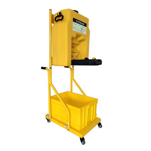 Estación <span class=keywords><strong>de</strong></span> ducha para lavado <span class=keywords><strong>de</strong></span> ojos, alta calidad, Color amarillo, montado en la <span class=keywords><strong>pared</strong></span> - Product Image 4