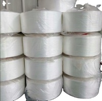 Fil multifilament en polypropylène FDY rouge 1000D de la marque Hongyun, torsadé, anti-UV, pour l'emballage