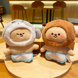 2025 Factory Wholesale New <b>Cute</b> <b>Doll</b> <b>Cute</b> Student Backpack Pendant <b>Doll</b> Small Gift Wholesale Plush Butter Bear Keychain - Product Image 2