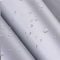 Pour bâche de voiture, tentes 100% Polyester Tissu Protection extérieure 210D PU Argent Oxford Tissu