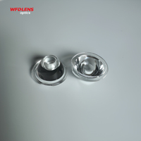 Lentille LED sans bulles ni bosses de 20 mm à 30 degrés - Plastique entièrement rempli pour LED 1W/3W à flux lumineux / LED étoiles