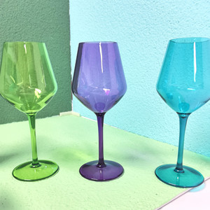 Copas <span class=keywords><strong>de</strong></span> Vino Tinto <span class=keywords><strong>de</strong></span> Plástico <span class=keywords><strong>de</strong></span> Estilo Europeo Coloridas a <span class=keywords><strong>Precio</strong></span> <span class=keywords><strong>de</strong></span> Mayoreo, Copas <span class=keywords><strong>de</strong></span> Cristal para Vino, Regalo para Fiestas <span class=keywords><strong>de</strong></span> Cumpleaños - Product Image 2