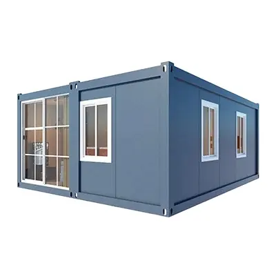 Xh Tùy Chỉnh Phẳng Gói Duy Nhất Có Thể Gập Lại Container Nhà Đúc Sẵn Gấp Nhà Container Nhà