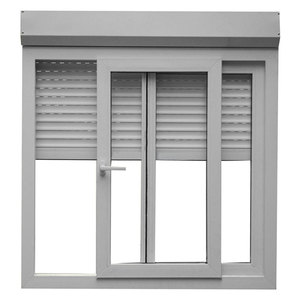 Finestra Scorrevole in Lega di Alluminio con Persiana Integrata, Certificata CE, Isolamento Acustico, Protezione Solare e Privacy per Edifici Residenziali - Product Image 2