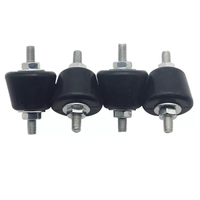 Support d'isolation des vibrations en caoutchouc conique OEM, amortisseur de chocs en caoutchouc anti-vibrations pour unité extérieure de climatiseur