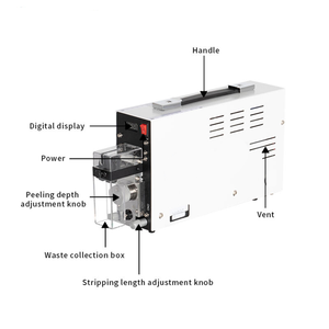 Máquina eléctrica confiable para pelar cables de alimentación PUR - Product Image 6