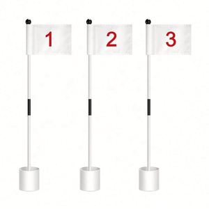 Drapeau de golf miniature personnalisé de haute qualité, promotionnel, imperméable, avec impression par sublimation, durable, pour la publicité extérieure, avec n'importe quel design - Product Image 1