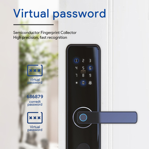 Locstar an ninh điện tử cerradura inteligente fechadura mật khẩu kỹ thuật số sinh trắc học vân tay ttlock tuay khóa cửa thông minh - Product Image 3