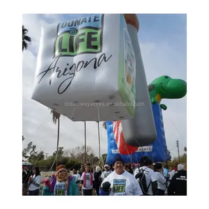 Balão inflável personalizado da parada, flutuadores infláveis da parada para arte