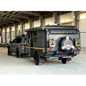 Rimorchi da Campeggio Australiani 4x4 a Singolo Asse da 16 Piedi per 2 Persone, con Bagno Interno e Telaio <span class=keywords><strong>in</strong></span> Alluminio - Product Image 6