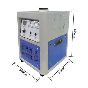 Satılık Mini IGBT elektrikli gümüş eritme fırını altın eritme fırını eritme fırını