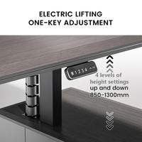 Bureau de direction moderne réglable en hauteur avec double moteur, bureau électrique ergonomique réglable en hauteur