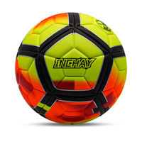 Ballon de sport intérieur extérieur Ballon de football en PVC pour adolescents et adultes pour l'entraînement