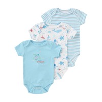 Nouvelle collection : Barboteuse d'été à manches courtes pour bébés et tout-petits