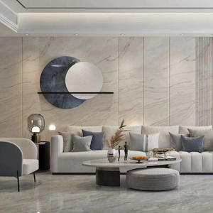 TMZ Palissandro Chiaro marbre blanc italien losa morden marbre décoratif Marmor caractéristique dalles murales pour hôtel villa département - Product Image 5