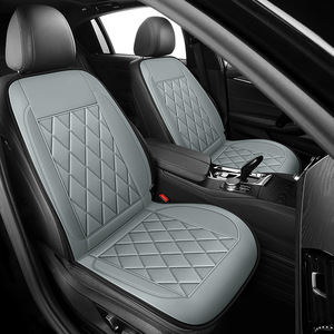 Cojín de Asiento Calefactable Inteligente de Cuero de 12V para Conductor y Pasajero, para Invierno, YM-01 Cojín de Asiento de Coche Calefactable de Cuero Inteligente - Product Image 3