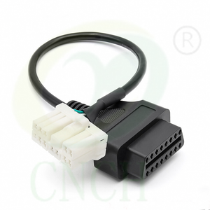 Câble de diagnostic adaptateur OBD <span class=keywords><strong>pour</strong></span> Tesla Model X S 2012-2015 ancien modèle, faisceau de câblage 12 broches - Product Image 2