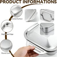 Plaque de cuisson rectangulaire en acier inoxydable avec couvercle, plat à poisson grillé domestique, ustensile de cuisine