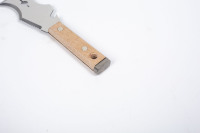 Meilleure Vente : Couteau à Plâtre Multifonctionnel à Lame Serrée en Acier Inoxydable avec Manche en Bois de Hêtre pour Outils de Construction