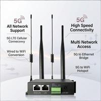 Passerelle industrielle 5G globale complète Redcap Qualcomm X35, module terminal haute vitesse RS232 RS485, Modbus MQTT LEC104 pour réseau intelligent
