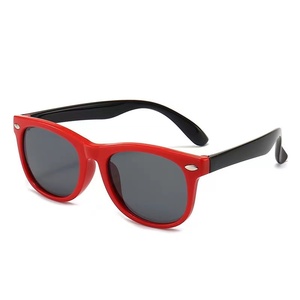 Girls Sunglasses Kids Children Sun <strong>Glasses</strong> Polarized Lenses Girls Boys TR90 Silicone UV400 Square <strong>Frame</strong> <strong>Baby</strong> Eyewear - Product Image 3