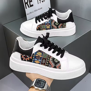 Chaussures décontractées pour femmes, chaussures de skate pour hommes, semelle épaisse, tendance, respirantes, style sport, course et marche - Product Image 3