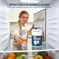 Gel désodorisant longue durée pour réfrigérateur, absorbeur d'odeurs à libération lente pour cuisine domestique, éliminateur d'odeurs de réfrigérateur, fourniture OEM