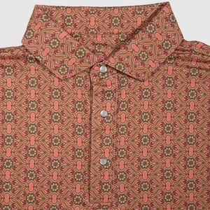 Camisa de Golf Personalizada para Hombre, con Protección Solar UPF 50, de Alta Calidad, con Cierre de Perlas y Estampado Personalizado - Product Image 1