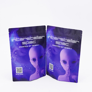 Bolsa de Plástico Personalizada con Cierre Hermético, a Prueba de Olores, de Grado Alimenticio, Tipo Stand Up Pouch, Bolsas Mylar de 3.5g - Product Image 1