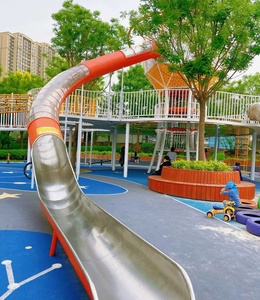 Toboggan en acier inoxydable robuste pour <span class=keywords><strong>jeux</strong></span> <span class=keywords><strong>de</strong></span> plein air éducatifs pour enfants, idéal pour l'école, le jardin et les aventures en plein air - Product Image 5