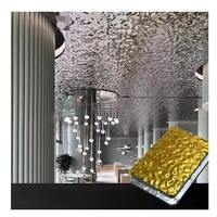 Paneles De Pared Decorativos Interiores plaque de cristal de carbone 8 pieds plaque de cristal de carbone panneau mural décoratif ondulé