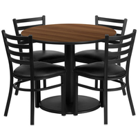 Tables et chaises pour cour de restauration/restaurant de restauration rapide