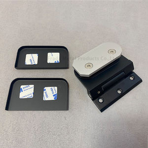 บานพับประตูกระจกสำหรับห้องน้ำบานพับห้องอาบน้ำสแตนเลส90องศาแบบไร้กรอบ - Product Image 6