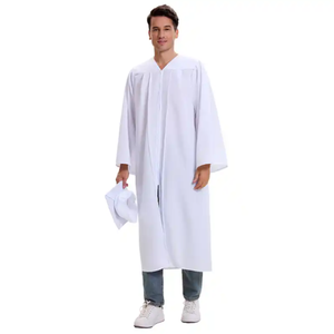 ผ้าทอลายทแยง Toyobo ผ้าโ<span class=keywords><strong>พล</strong></span>ีเอสเตอร์100% นุ่มสบายกันรอยยับเสื้อคลุมมุสลิมสำหรับ - Product Image 5