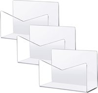 Organisateur de trieur de courrier en acrylique présentoir de porte-cartes postales de comptoir