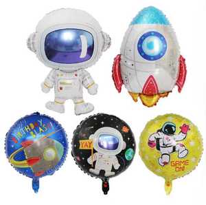 Astronauta gigante design di palloncini in lamina di elio giocattoli regali oggetti di scena per foto <span class=keywords><strong>a</strong></span> <span class=keywords><strong>tema</strong></span> spazio per ragazze gioco di <span class=keywords><strong>compleanno</strong></span> decorazione per feste - Product Image 4