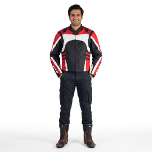 Vestes de moto en toile de haute qualité, dernier design, avec protection complète et col montant pour la meilleure course - Product Image 1