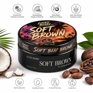 Crema Aceleradora del <span class=keywords><strong>Bronceado</strong></span>, Natural, Orgánica, a Base de Hierbas, con Fragancia a Coco, para Cuerpo y <span class=keywords><strong>Piernas</strong></span>, Bronce Oscuro, para Mujeres, Marca Privada OEM - Product Image 4