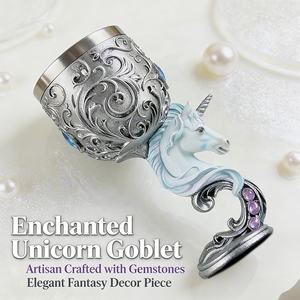 Verre à vin personnalisé en forme de dragon / chat / loup / squelette / <span class=keywords><strong>licorne</strong></span> de style médiéval rétro, décoration de coupe à vin rouge - Product Image 3